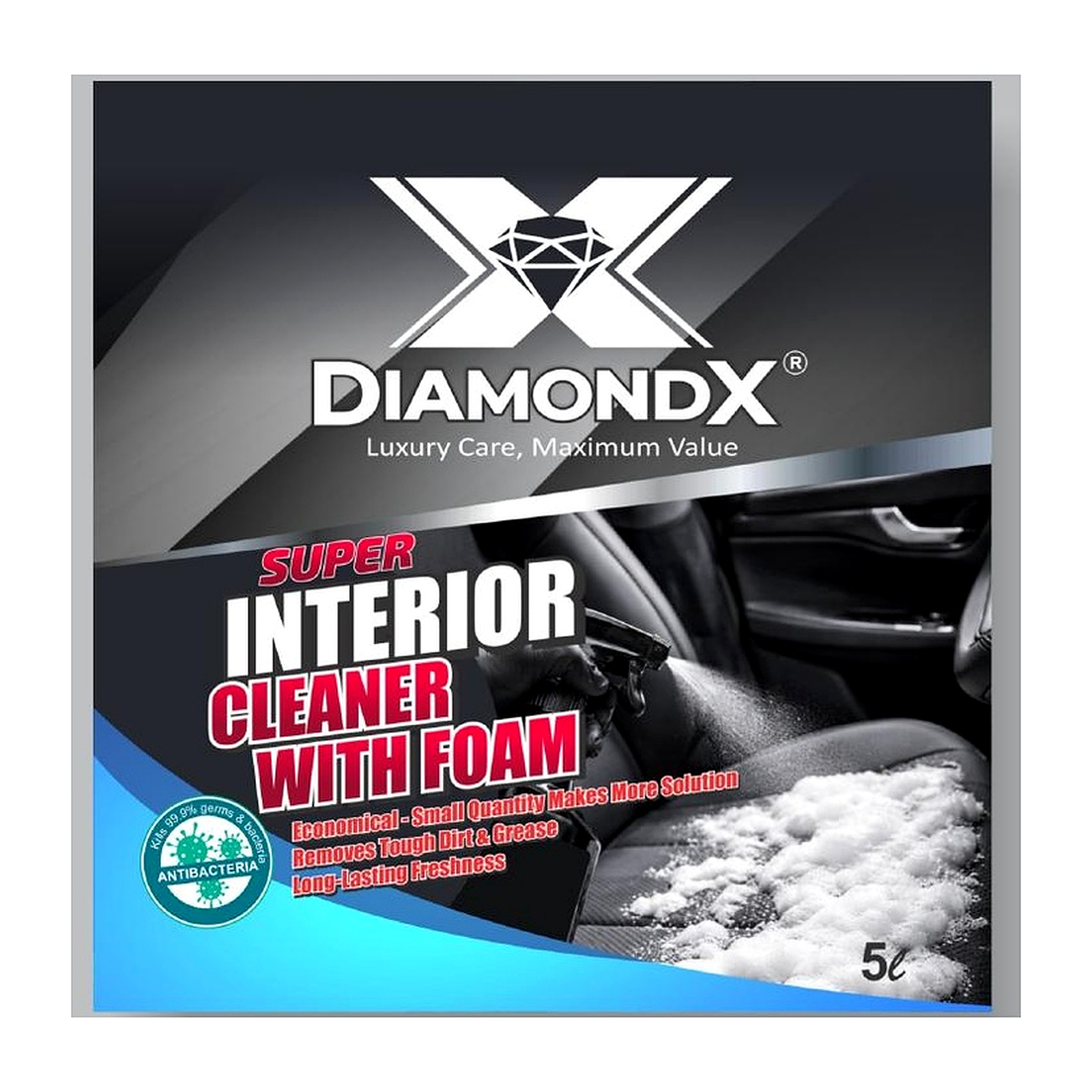 Interior Cleaner with Foam
